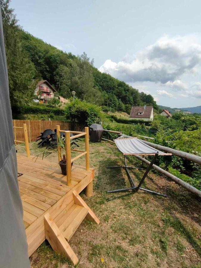 La Yourte Des Bibis Fréland Exterior foto