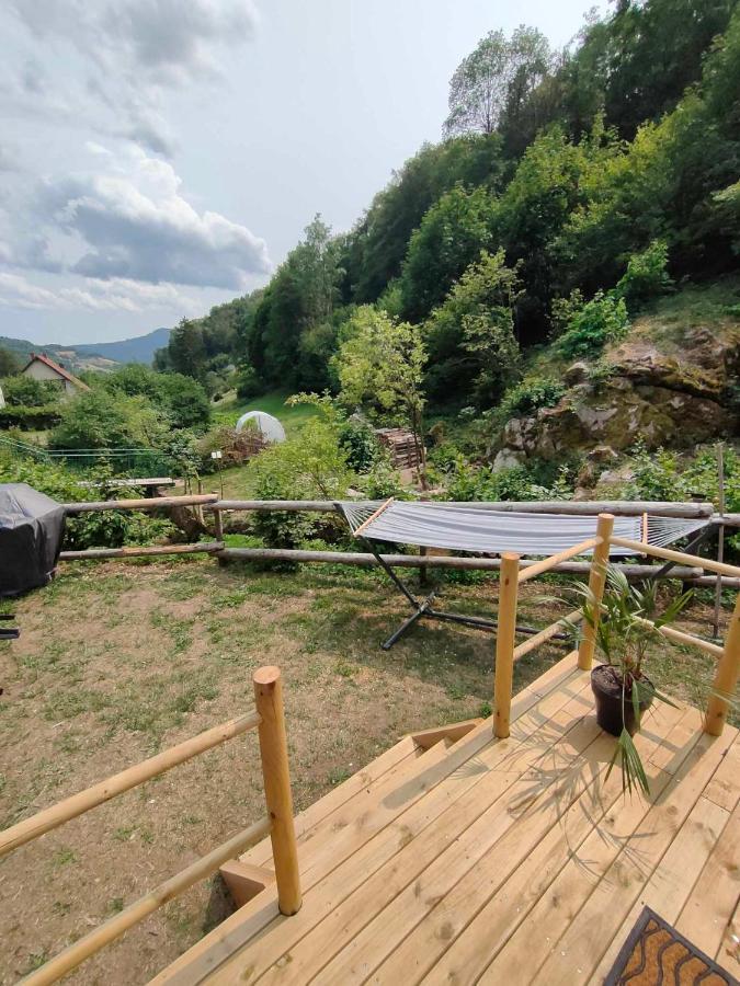 La Yourte Des Bibis Fréland Exterior foto